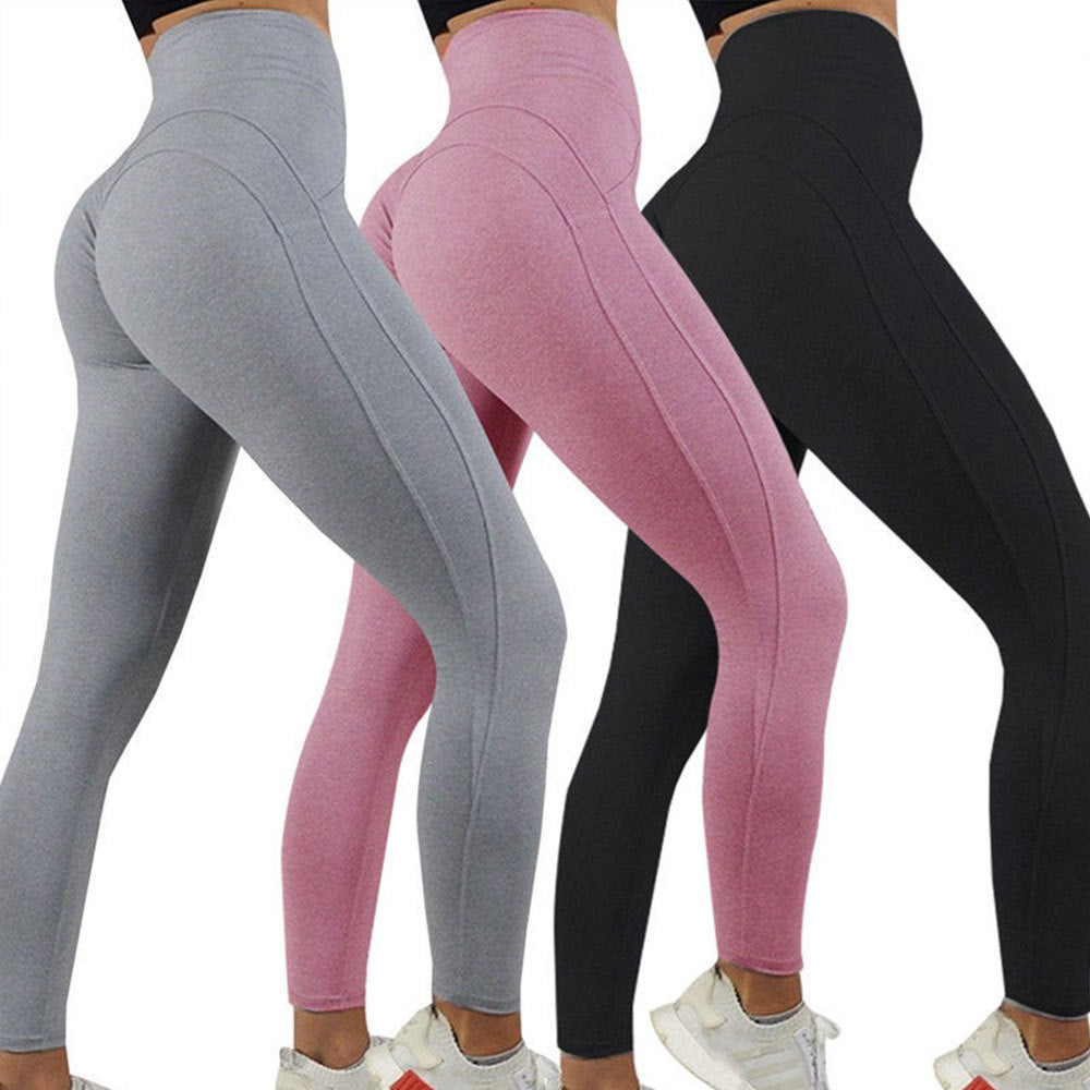 Women's Sculpt Leggings — High-Waist Solid Color Activewear