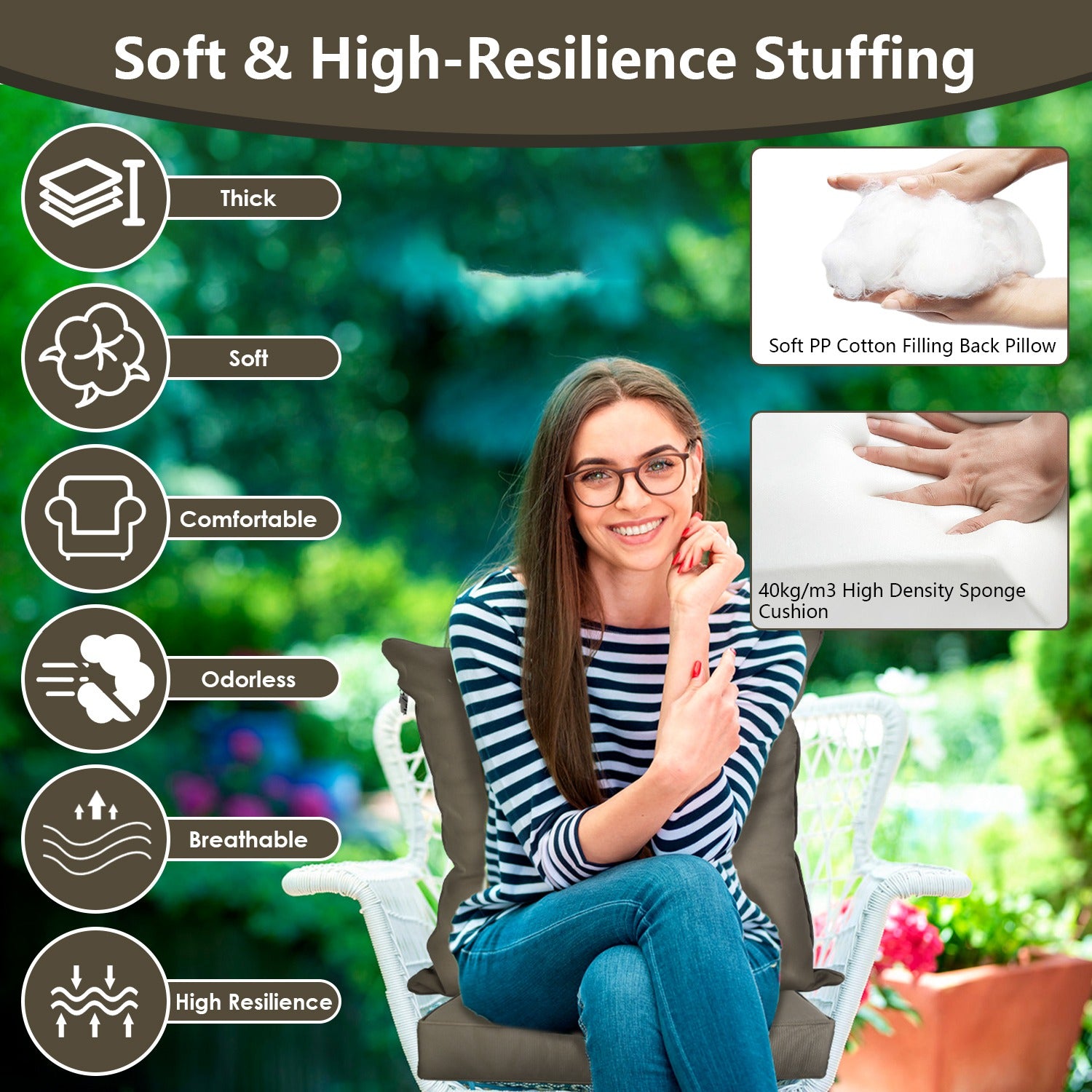 The Meditation Seat — Comfort Cushion Set
