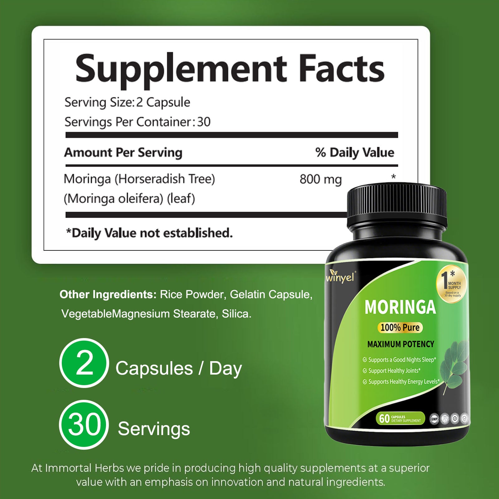 Moringa Restore Capsules