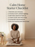 Calm Home Starter Checklist