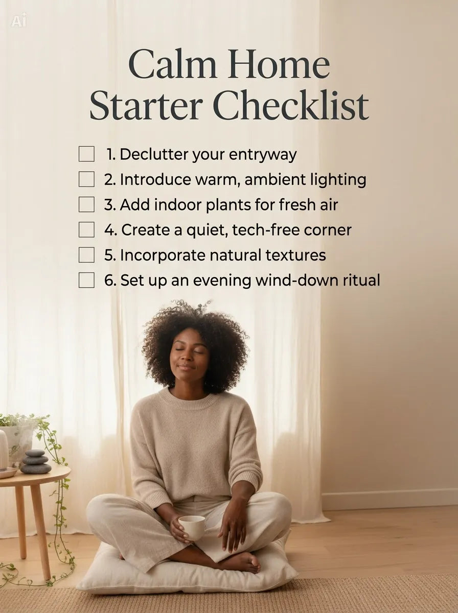 Calm Home Starter Checklist